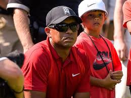 No, he's not talking trash. Tiger Woods And Son Charlie Team Up For 1 Million Pga Tour Event