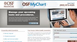 Access Osfmyhealth Org Osf Mychart Application Error Page