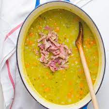 ham bone split pea soup garlic zest