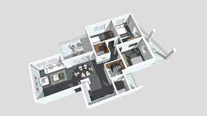 floorplan 3d models sketchfab
