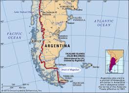 Strait Of Magellan Channel South America Britannica