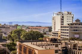 City , capital of rift valley prov., w central kenya. Nakuru City Kenya Nakuru Paris Skyline Mansions