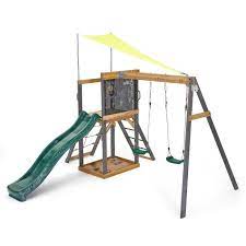 Wooden And Metal Swings Swing Sets And