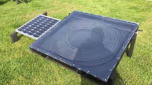 diy pive solar thermal water heater