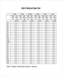 11 Baby Chart Template Examples In Word Pdf