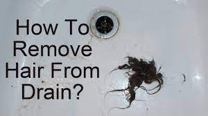 bathtub drains by removing hair