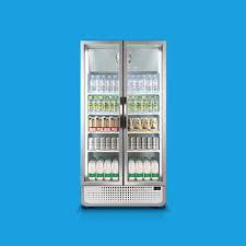 Display Fridge 1m Wide Double Glass