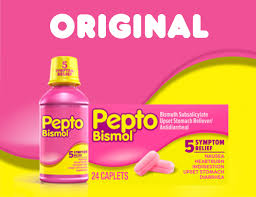 Pepto Bismol For Nausea Upset Stomach Diarrhea Relief