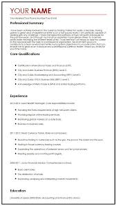 Free Sample Resume Templates  Advice and Career Tools   Resume Surgeon A concise and attention grabbing test manager CV template 