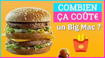 Quel est le prix d'un Big Mac ?