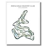 Elevate Your Home with Maple Dale Country Club Golf Courses Maps ...