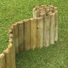 Log Roll 30cm Lawn Edging Squire S