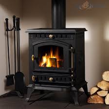Closing The Door On A Wood Burning Stove