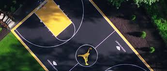 For all courts including the nba, the foul line distance is 15 feet from the foul line to the front of the backboard. Versacourt Indoor Outdoor Backyard Basketball Courts
