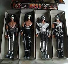 Vintage 1978 Mego KISS Dolls Complete Set Paul/Peter/Ace/Gene Boxed | eBay