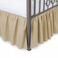 Split Corner Bed Skirt Bedding Com