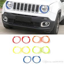 Abs Car Exterior Front Headlamps Light Trim Decoration Covers For Jeep Renegade 2016 2018 Car Exterior Accessories Exterior Accessories For Cars Exterior Auto Accessories From Szzt20170724 17 37 Dhgate Com