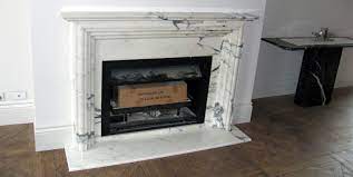 Fireplace Calacatta Marble