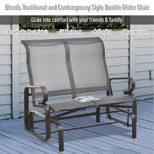 Outsunny Double Seat Glider Garden