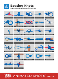 Boating Knots By Grog Learn How To Tie Boating Knots Using