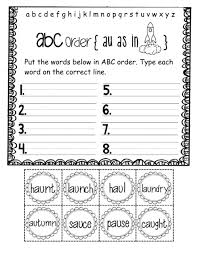 A collection of free, fun abc games that teach or reinforce some word concepts and skills. Au Abc Order Worksheet