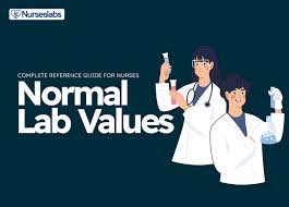 normal lab values complete reference