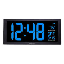 Acurite 18 In Digital Clock With Date