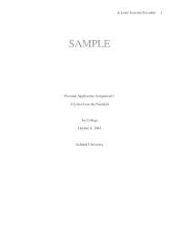   Free APA Title Page Templates  MS Word  Cover letter in apa format