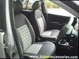Ford Figo Customize Car Seat Cover Feather