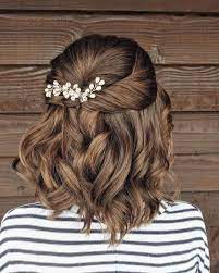 If you have naturally curly hair, there's no need to take a straightener to your beautiful curls on your wedding day. Wedding Guest Hairstyles 42 The Most Beautiful Ideas