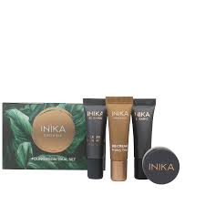 inika organic foundation trial pack