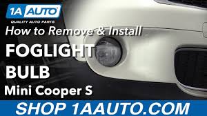 How To Replace Fog Light Bulbs 07 13 Mini Cooper S