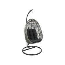 outdoor hanging chair wicker basket