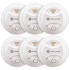 5,974 battery operated smoke detectors results from 896 manufacturers. Bundle Of 6 First Alert 10 Year Sealed Battery Ionization Smoke Alarm 0827b First Alert Store