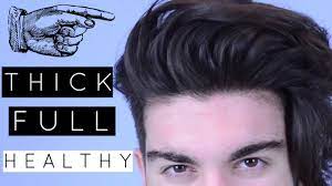 how to achieve full and thick hair