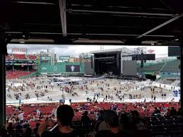 Fenway Park Section Grandstand 10 Row 12 Seat 12 Foo