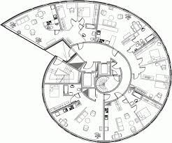 Architecture Plan Circular Buildings