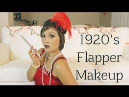 1920 s flapper makeup tutorial you