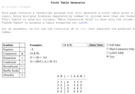 5 free truth table generator for