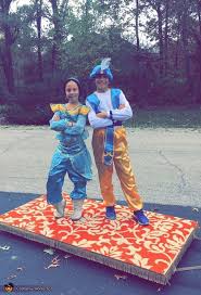 aladdin on their magic carpet costume