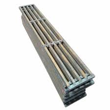 gray mild steel walkway plank