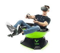 Bộ ghế chơi game thực tế ảo mô phỏng có chuyển động 360 độ