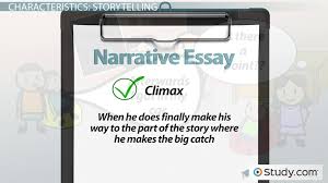 narrative essay definition parts