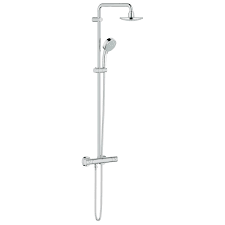 Next, sequential mixer showers.this type of mixer shower is the easiest to use as it has a single rotary control. Grohe Tempesta Cosmopolitan Thermostatic Mixer Shower Chrome 27922000 City Plumbing Supplies