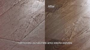 to refinish engineered hardwood floors
