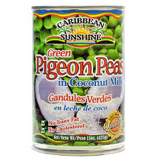 caribbean sunshine green pigeon peas
