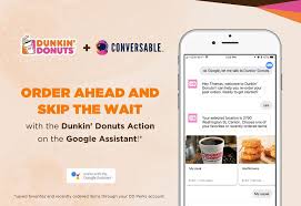 Most popular offer in february 2021: Dunkin Donuts Integrates On The Go Mobile Ordering With The Google Assistant Dunkin