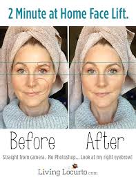 easy diy face lift you can do at home