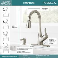 You can buy peerless faucet parts online or at home improvement or hardware stores. P7901lf Sssd W Single Handle Pull Down Kitchen Faucet