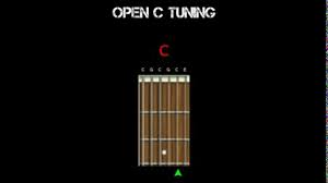 Video Guitar Tuning Open C